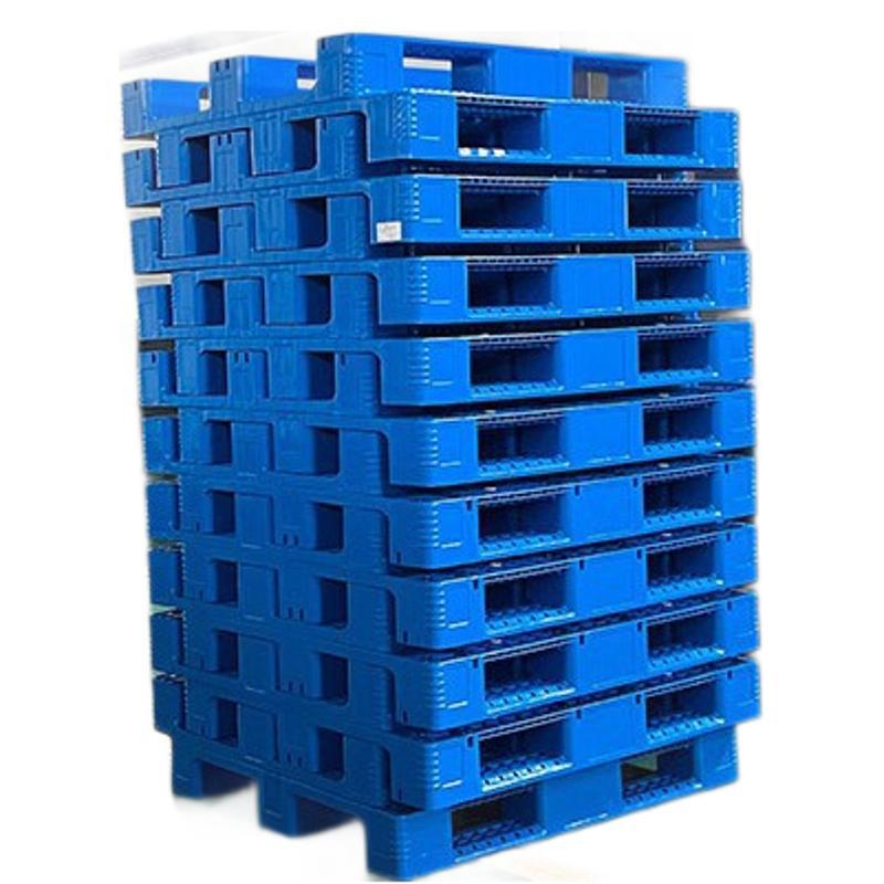 供应塑料网格川字托盘产塑料栈板垫板网格川字托盘 1100*1100*155